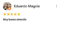 Comentario real de Google Maps